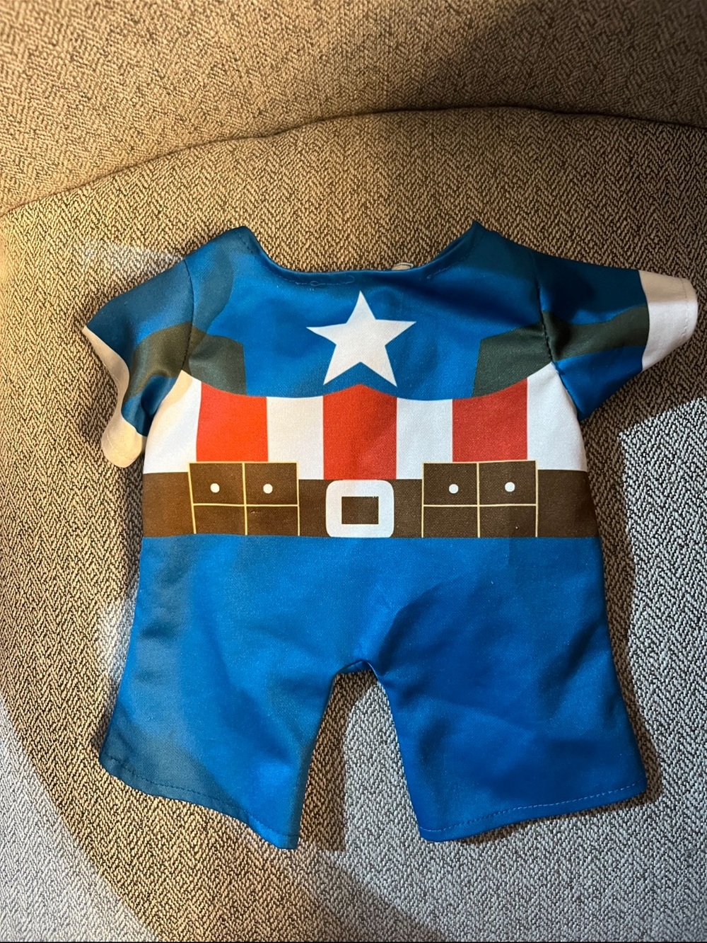 Build A Bear Clothes Clothing Outfit Captain America Avengers BABW Bear Plush
